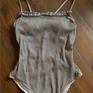 Roxy stripped one piece swimsuit